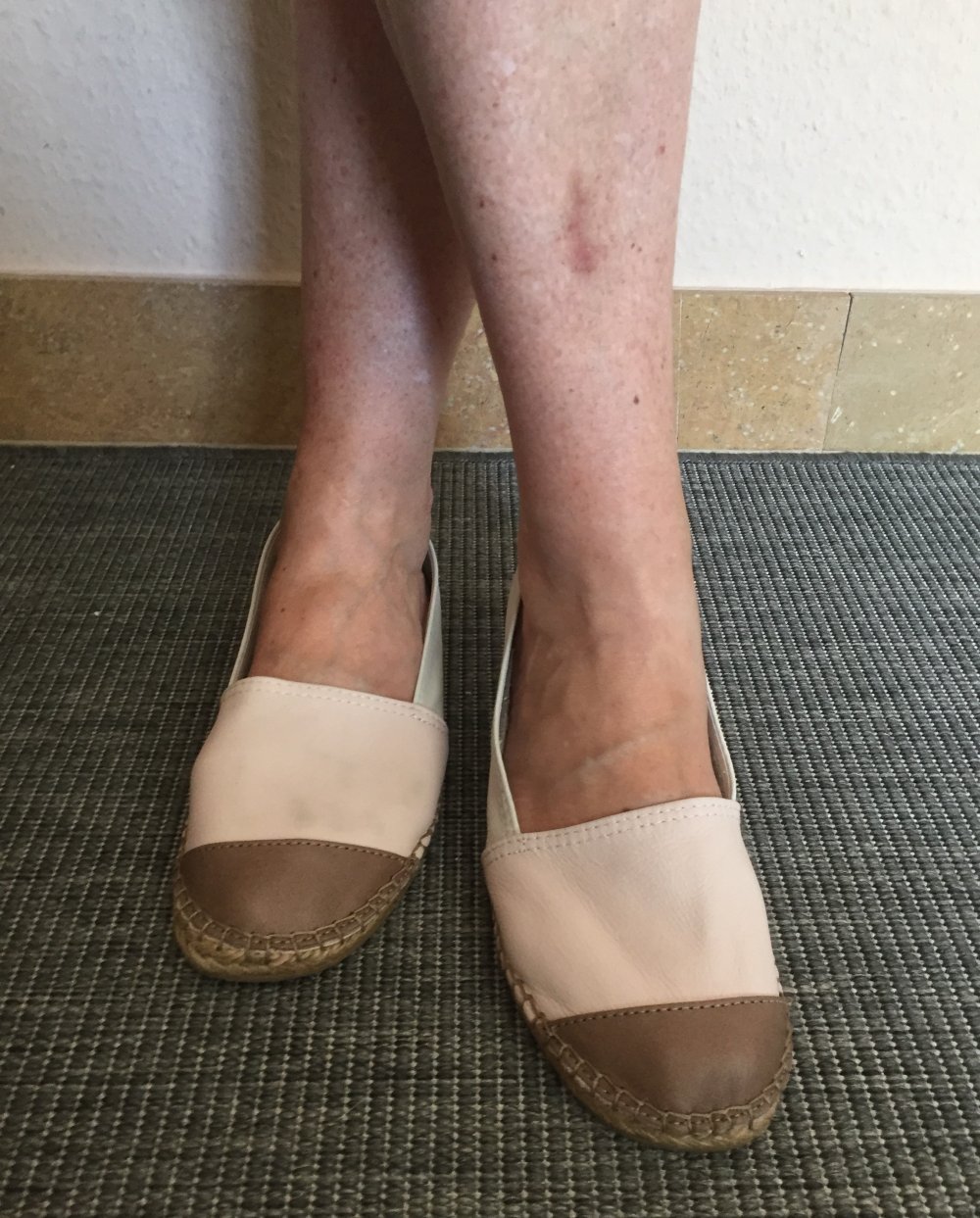 Marcarena for Fellini Leder Espadrillos Gr.39 in Pastell Farben