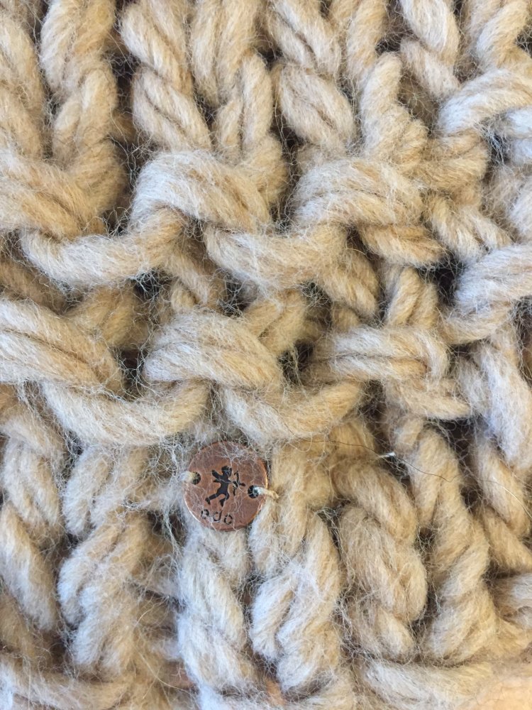 EDC by Esprit Grobstrick Loop Woll Schal Kragen Creme