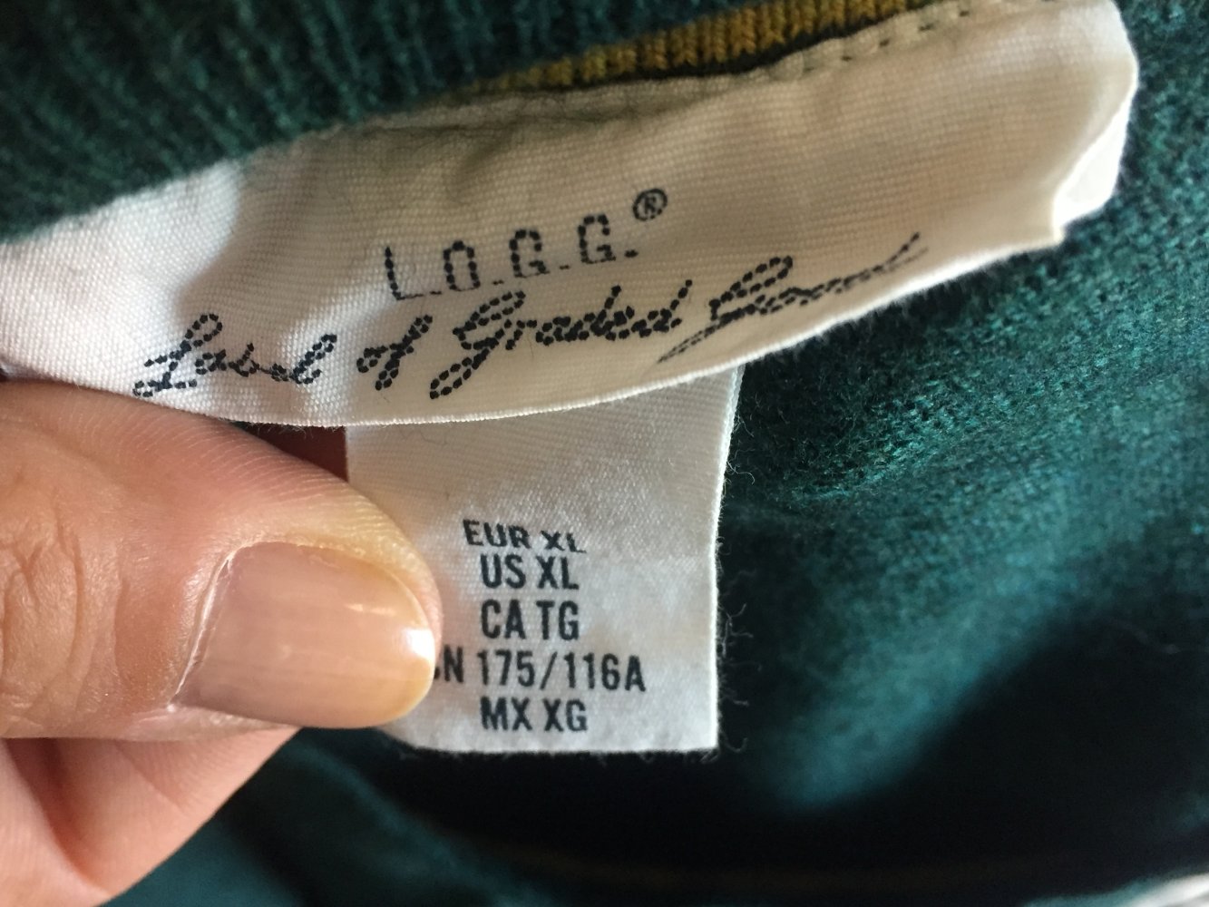 H&M Oversized Pullover Gr.XL dunkelgrün