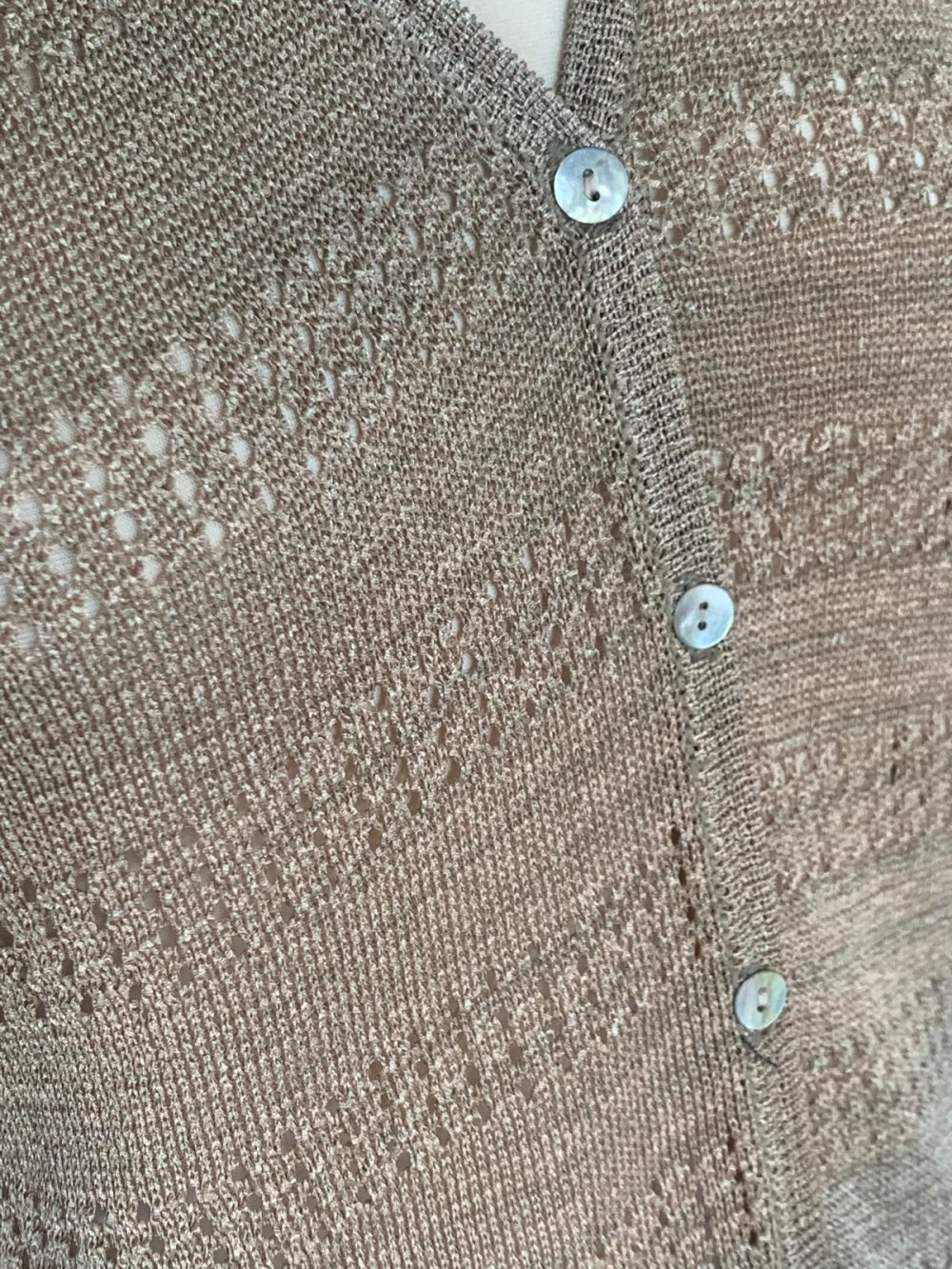 Uniform John Paul Richard Cardigan Gr.L Farbe gold / kupfer