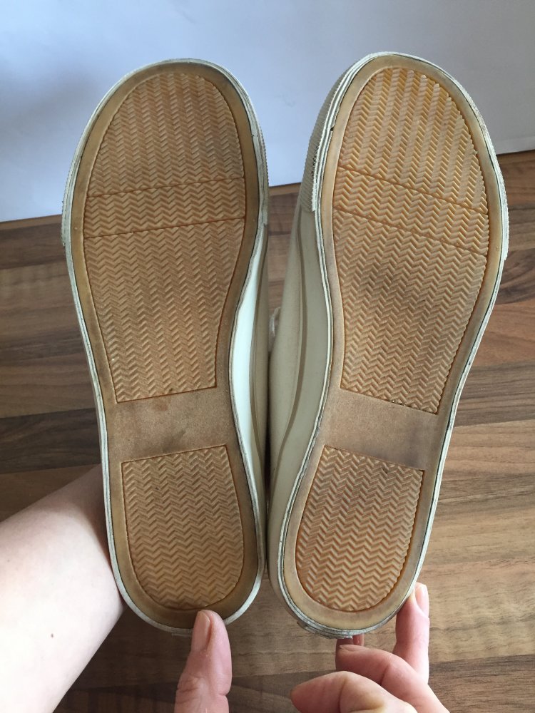 GAP Sommer Stoff Turnschuhe Gr.39 Creme Farben