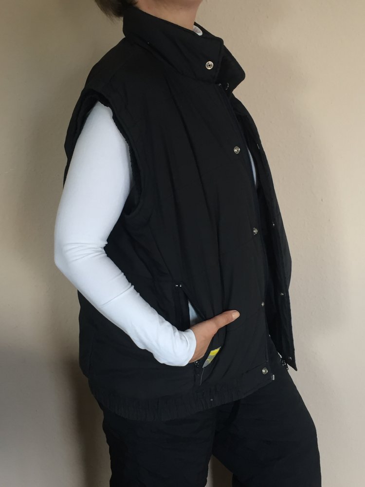 Easy Rider Sportswear International Weste Gr.44 muckelig warm schwarz