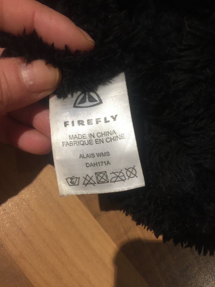 Firefly dicke Wolle Mütze mit Bommel schwarz Gr. Uni