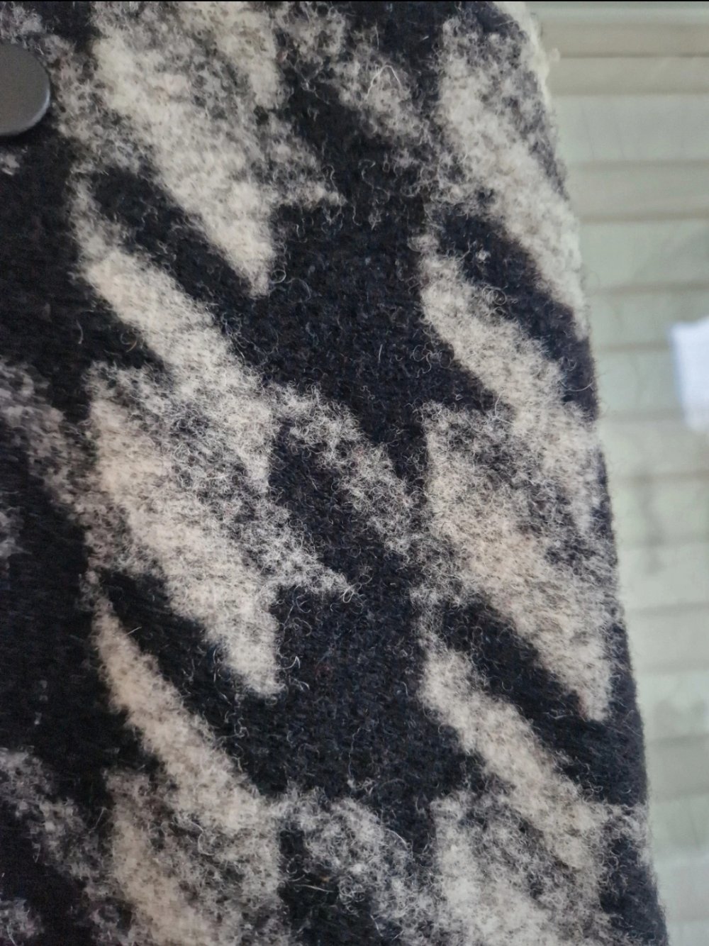 Toller gemusterter Wollrock Winterrock
