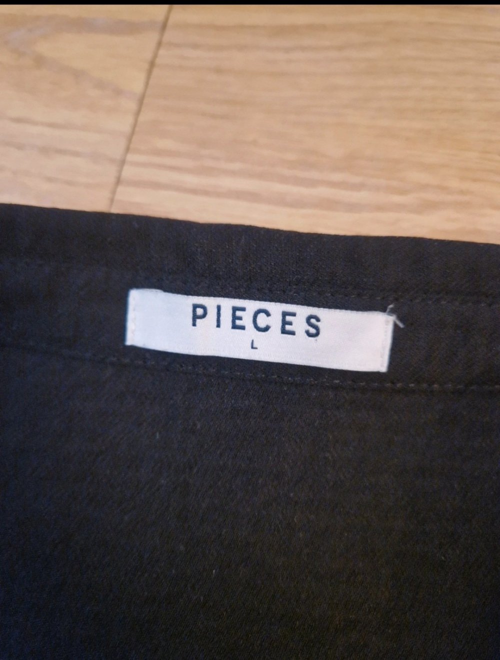 Schwarze lockerer Bluse von Pieces