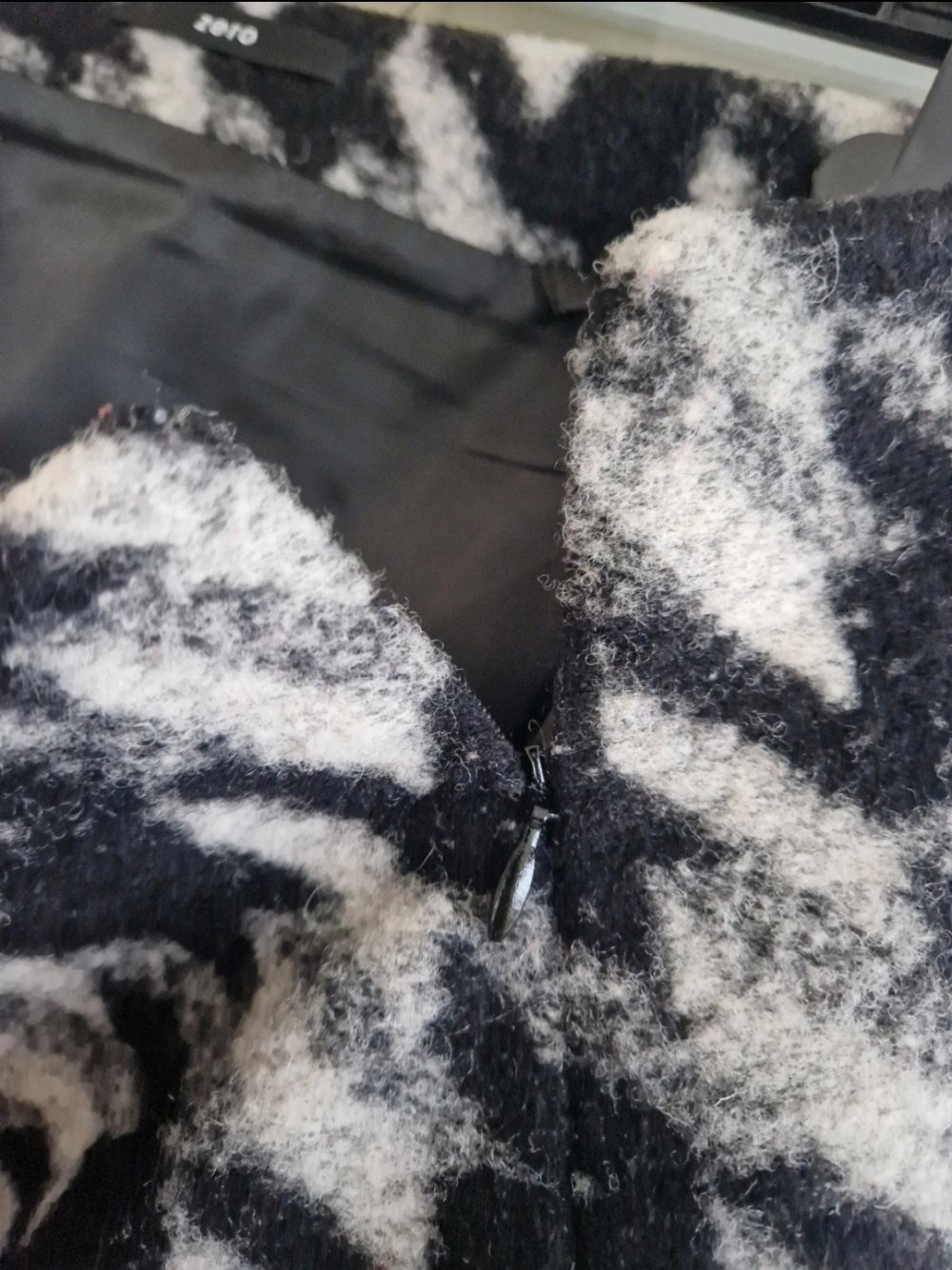Toller gemusterter Wollrock Winterrock