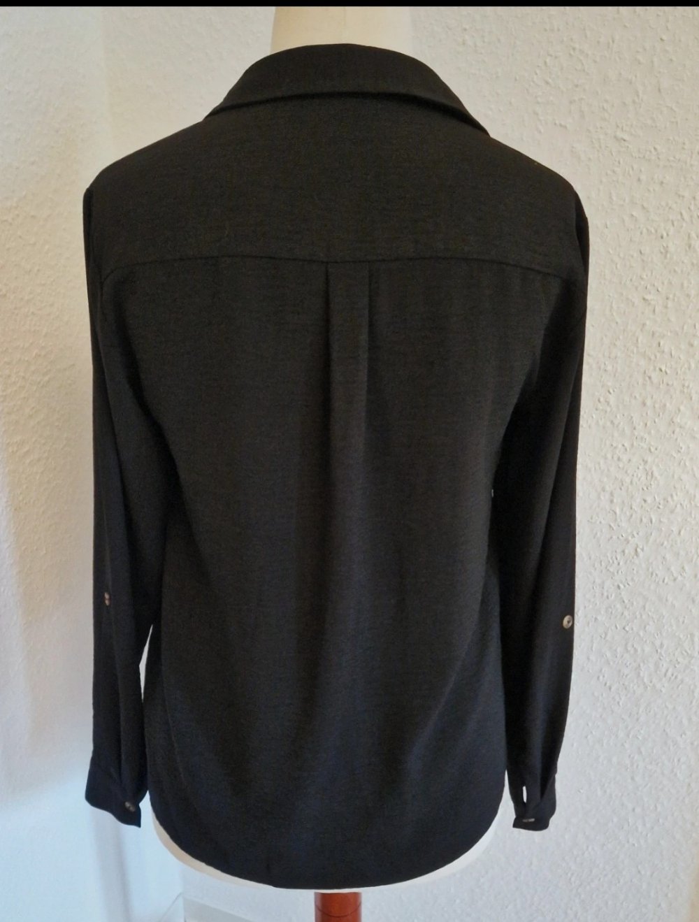 Schwarze lockerer Bluse von Pieces