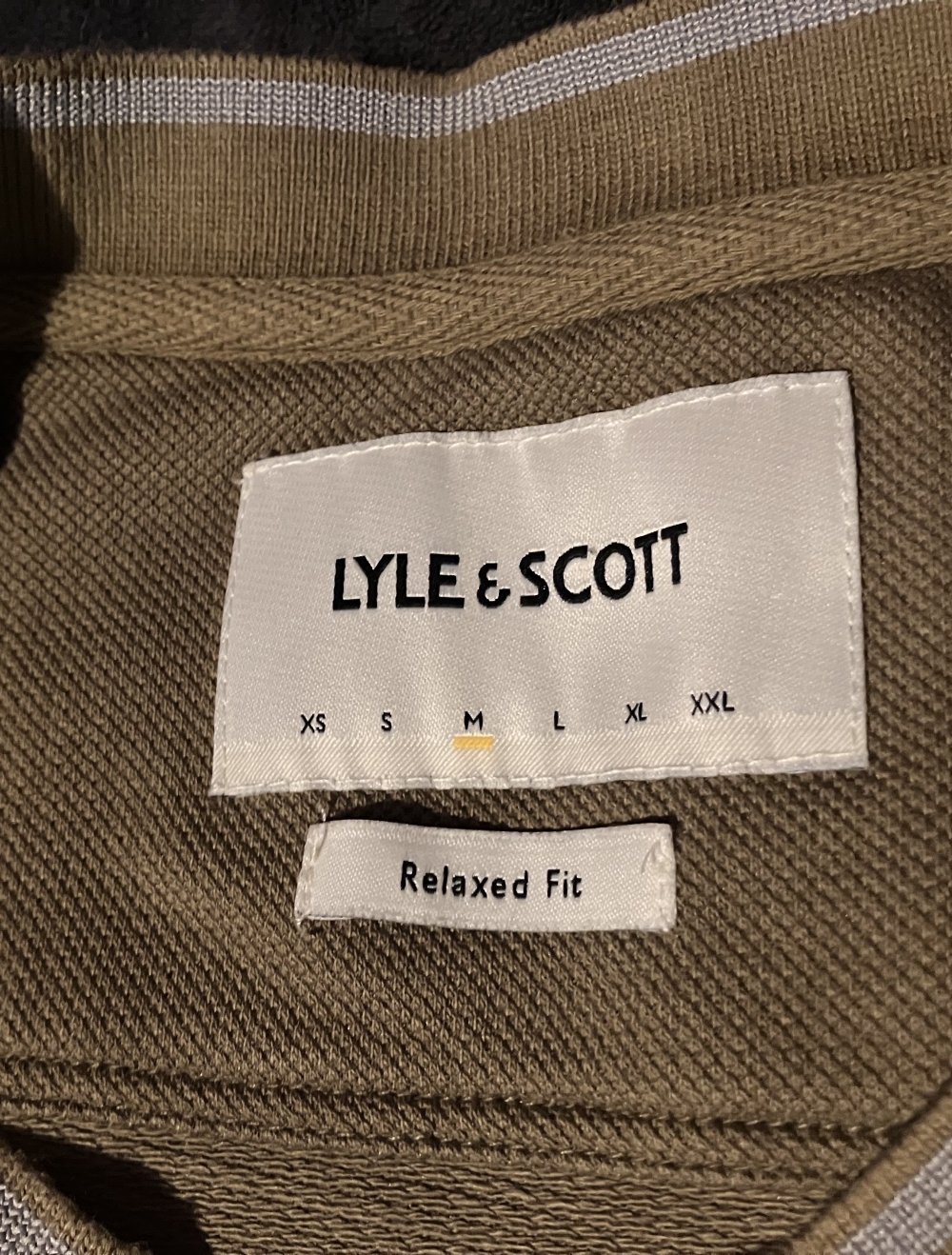 Lyle&Scott Polo T-Shirt | Gr.M | khaki