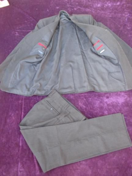 NEU mit ETIKETT * Gesellschafts * Dinner * Hochzeits * Anlass * Ausgeh * Business * Schurwolle * Nadelstreifen * ANZUG ''strellson'' Original * Gr. 48- 50/ M * schwarz * weiß *
