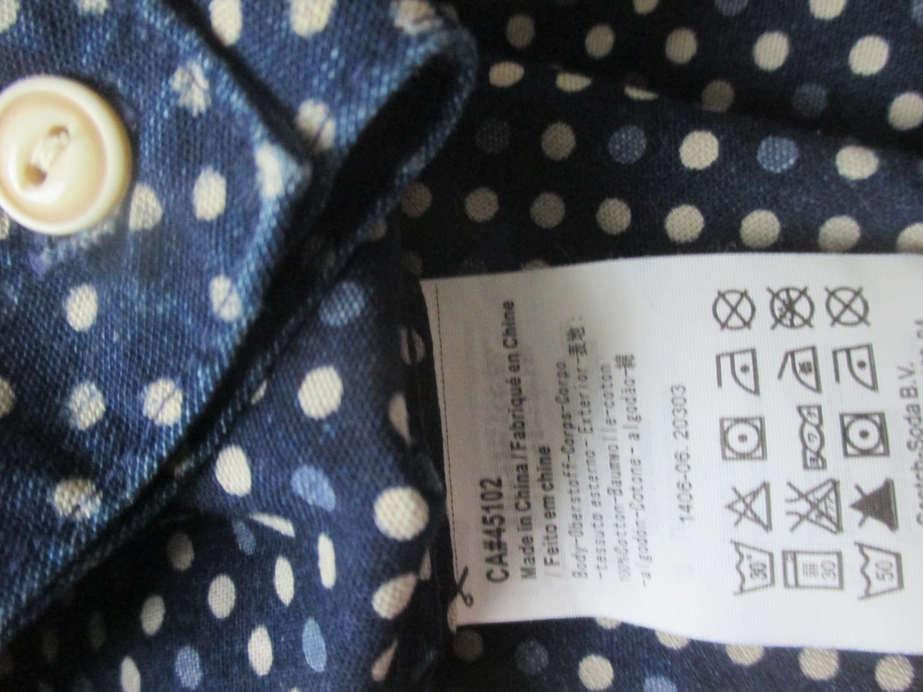  NEU * Freizeit * Business * Punkte * Tupfen * Polka Dots * Langarm * Hemd 
