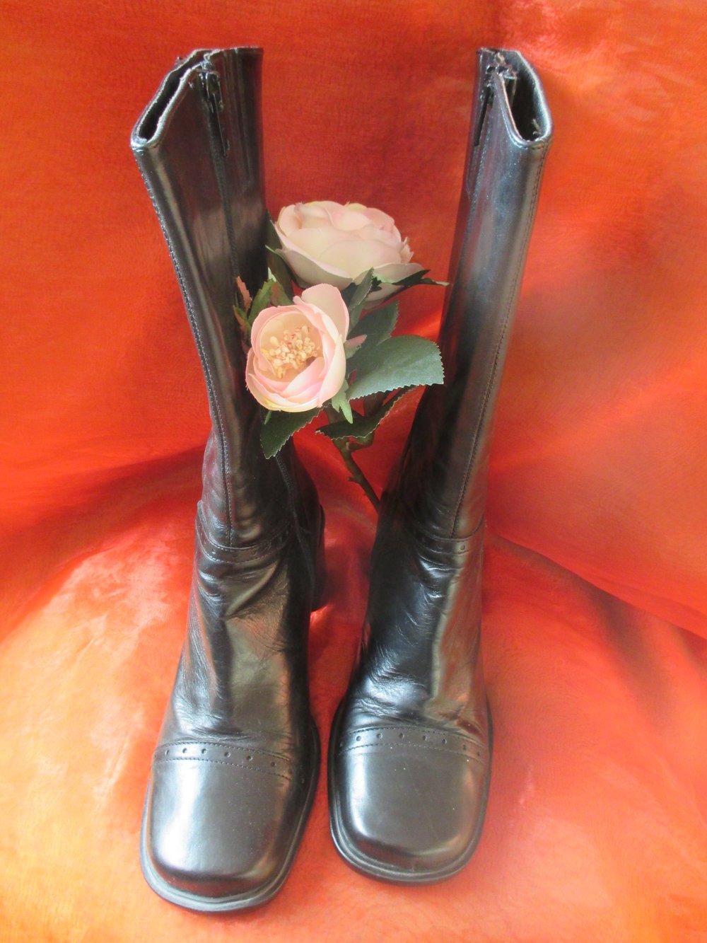 NEUw * Stylisch * Echt Leder * Budapester Style * Stiefeletten * Stiefel 