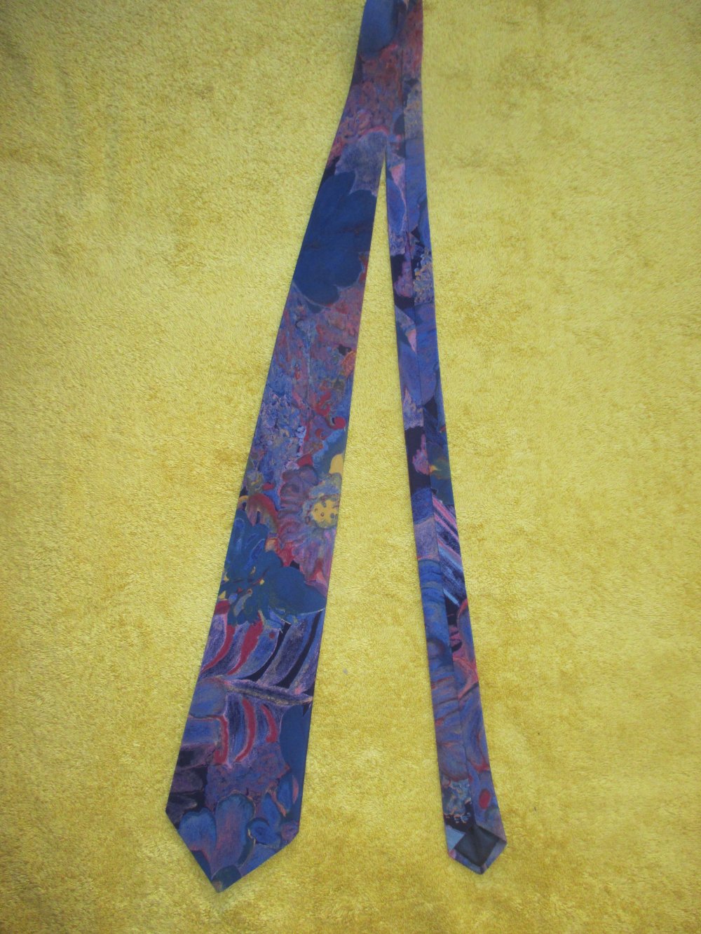 NEU * Elegant * Original VINTAGE * Business * Ausgeh * Phantasie * Wave * Seiden * Krawatte 