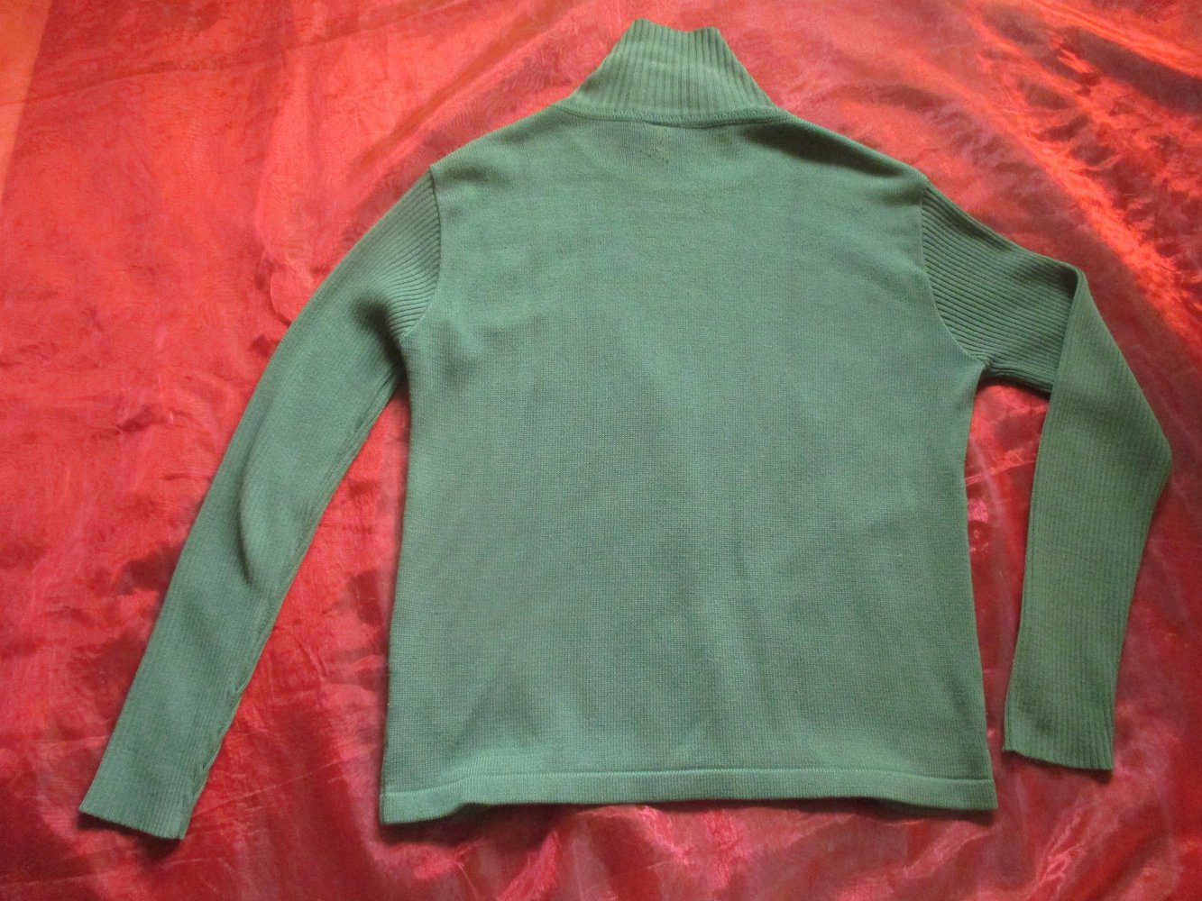 NEUw * Herren oder auch Damen * Rollkragen * Strick- Pullover mit Print 
