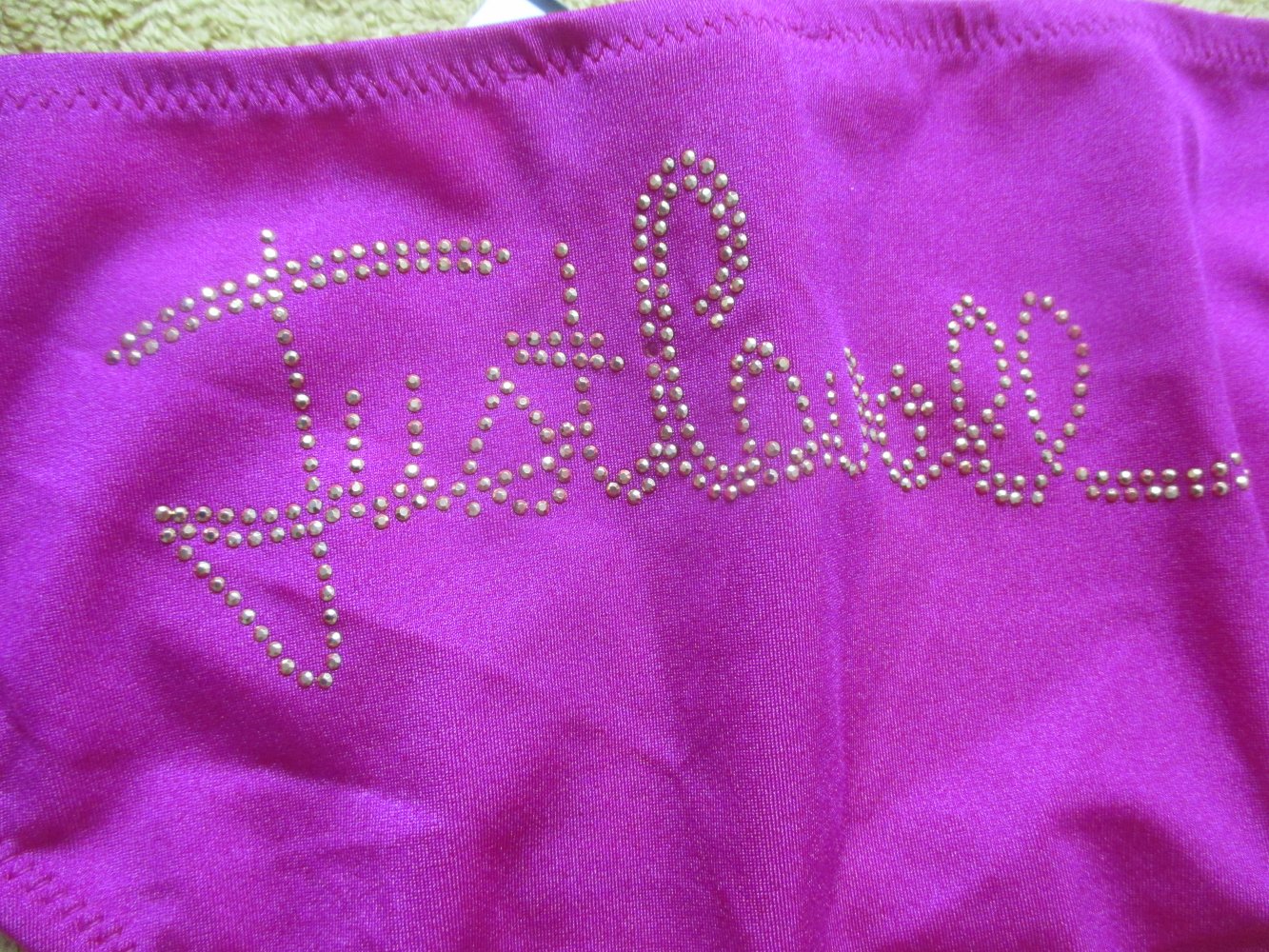 NEU mit ETIKETT * Ausgefallen * sexy * Swarovski * Glitzer * Kristalle * Bikini * Höschen * Bade Slip 