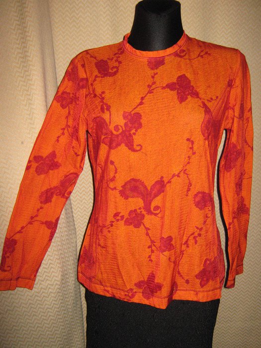 NEU * Edel * Blumen * Blüten * Flower- Power * Langarm * Longsleeve * T- Shirt 