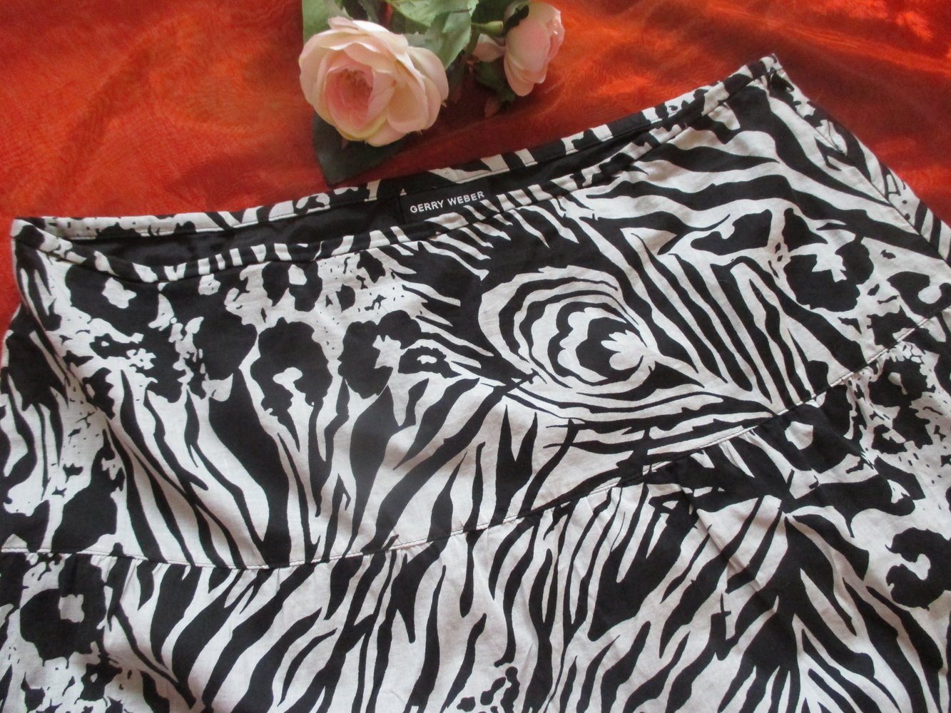 NEU * Romantik * Blumen * Blüten * Flower- Power * Animal * Leo * Zebra * Teller * Midi * Rock 