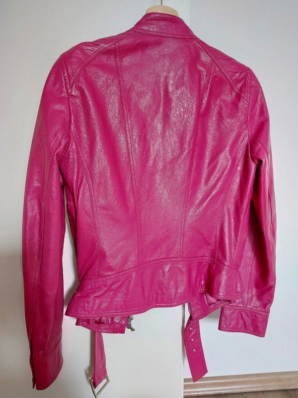 NEU * Ausgefallen * Biker-Style * Echt * Glatt * Nappa * Leder * Jacke * Lederjacke 