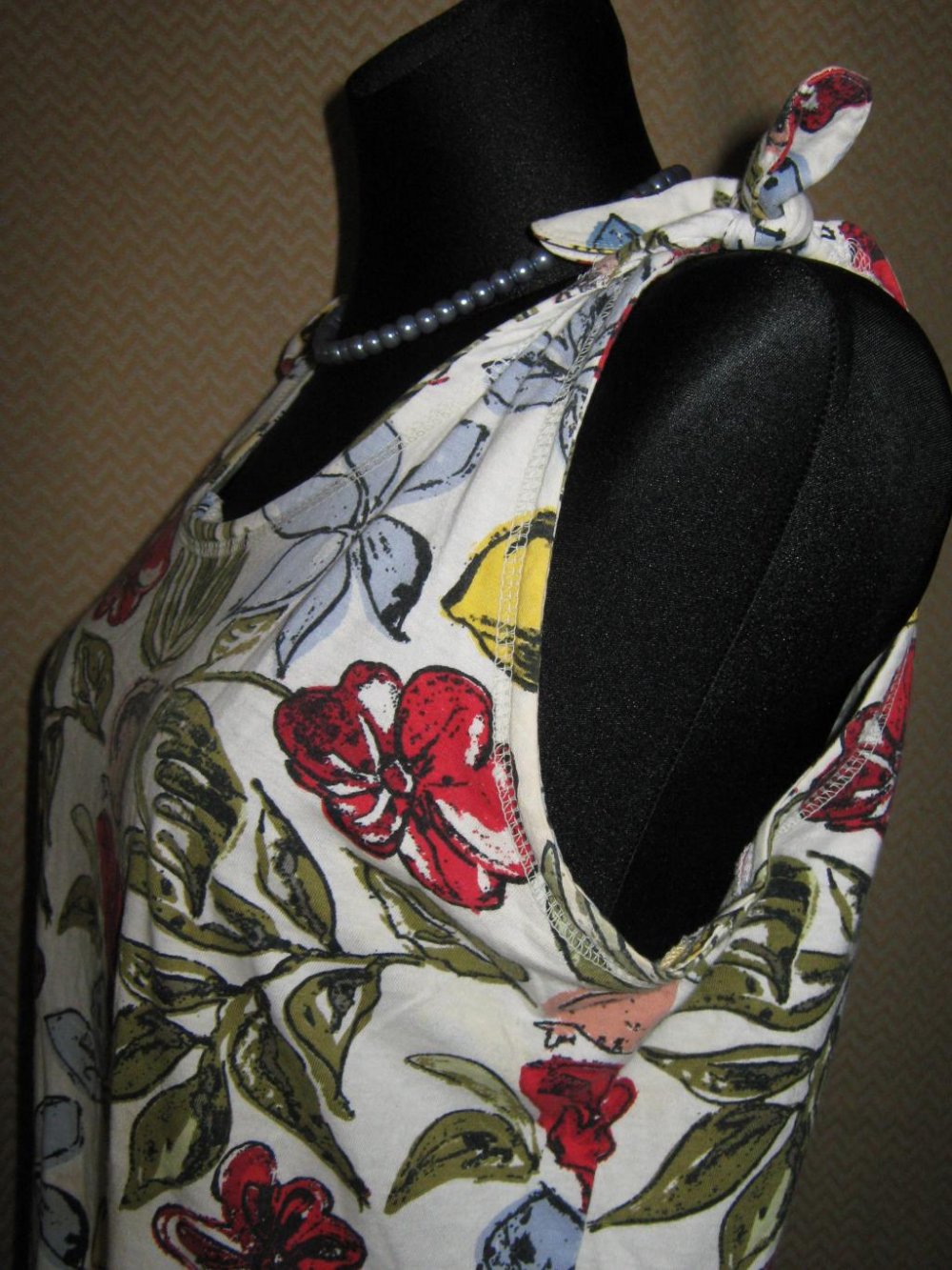 NEUw * Flower- Power * Blüten * Long * Träger * Top * T- Shirt 