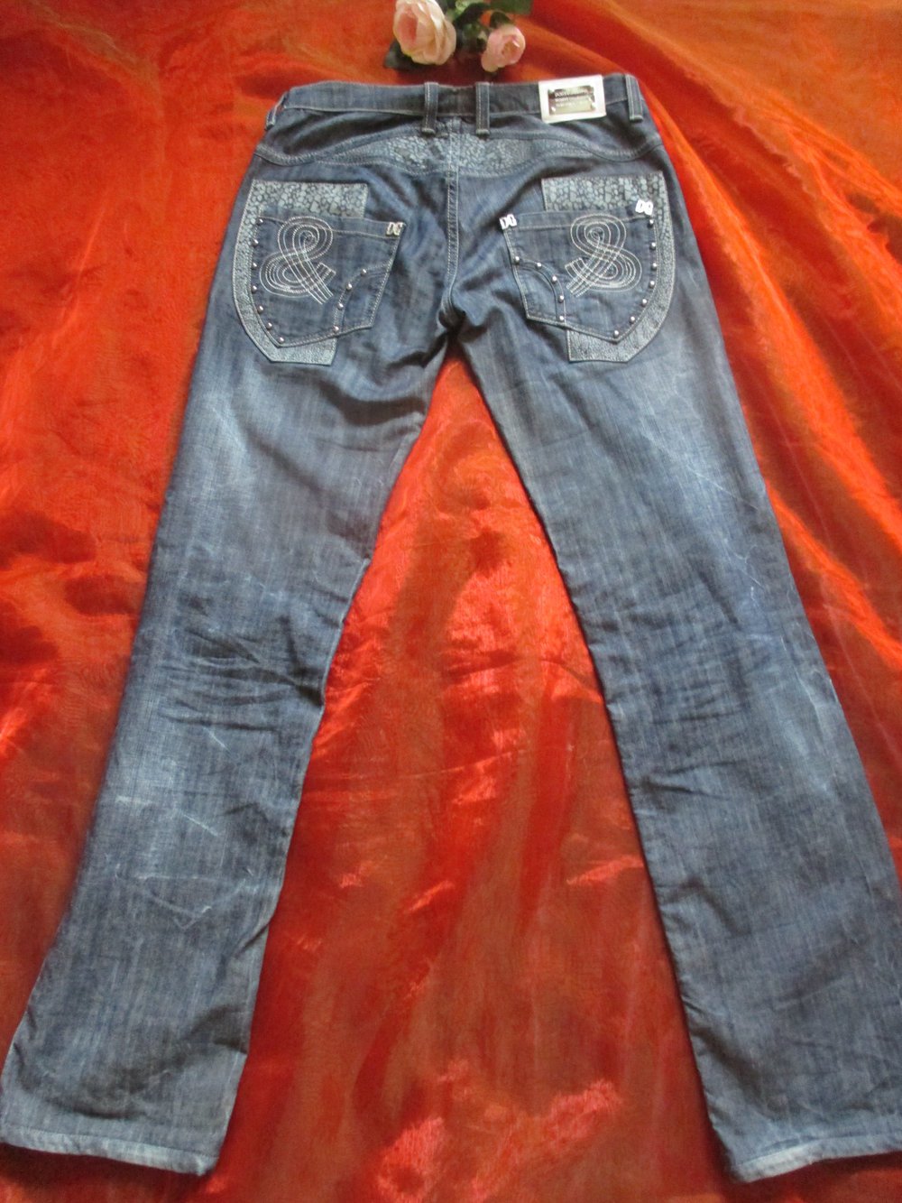 NEU * Animal * Mustermix Silber- Nieten * Bootcut * Jeans Hose 