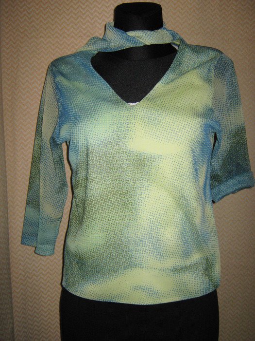 NEU mit Plastik- Etikett * 60er Jahre * Retro- Vintage- Style * Schluppen * Schleifen * Bluse 