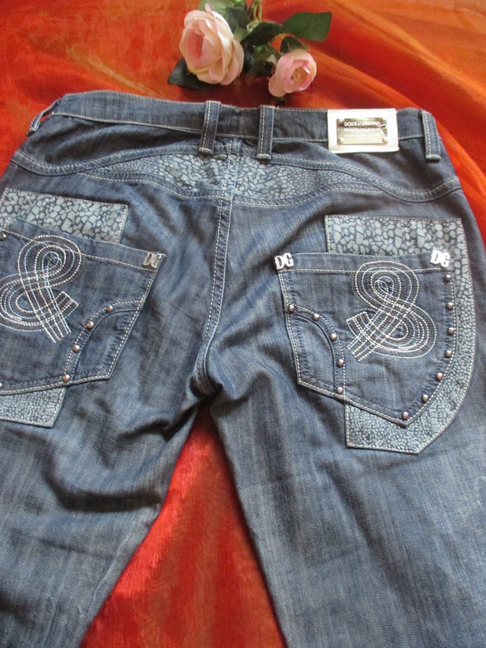 NEU * Animal * Mustermix Silber- Nieten * Bootcut * Jeans Hose 