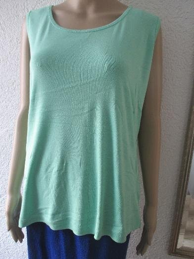  NEU mit ETIKETT * Edel * Silber Nieten * Tank * Top * T- Shirt 