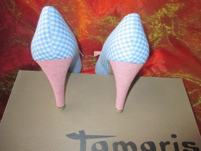 NEU * Ausgefallen * Vichy Karo * Rockabilly * Trachten- Style * Plateau * High- Heels * Stilettos * Peep Toes * Pumps * Schuhe 