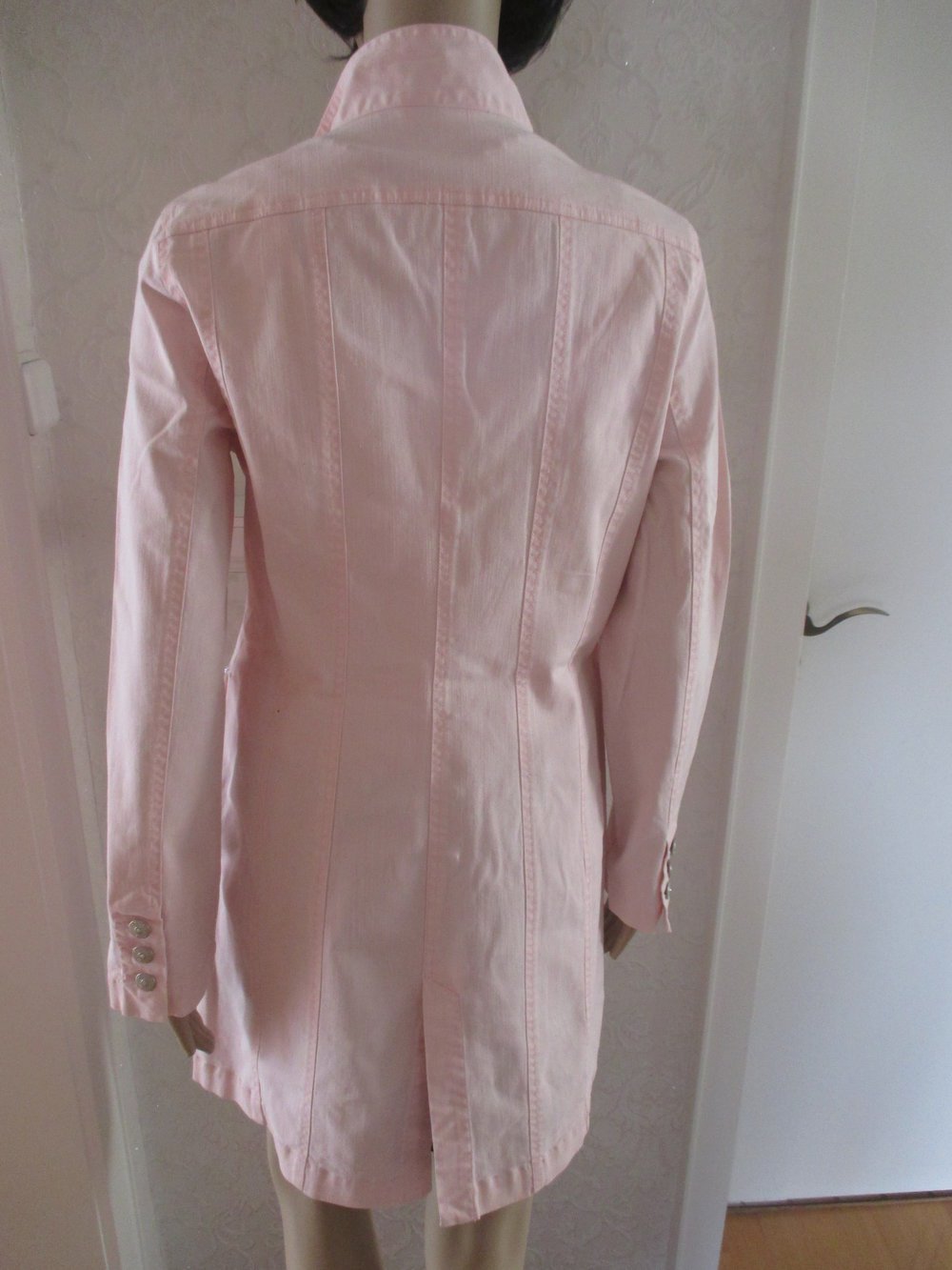 NEU * Edel * Übergangs * Sommer * Swarovski * Glitzer * Strass * Kristalle * Nieten Akzente * Mantel *BIBA by ESCADA