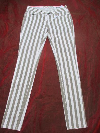 NEU mit ETIKETT Ausgefallen sexy * Streifen * Sommer * Röhren * Jeans * Hose 