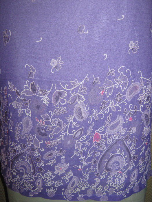 NEU * Blumen * Blüten * Flower Power * Hippie- Style * Seiden Chiffon * DESIGNER * Blusen * T- Shirt * Gr. 38- 40/ S- M * violett * veilchen * flieder * pink *