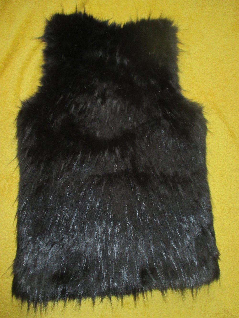  NEU * Edel * stylisch * ärmellos * Zottel * Fell- Imitat * Fake fur * Weste * Jacke 
