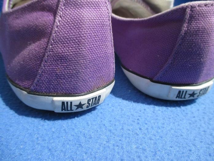 NEU * Damen * Sport * Freizeit * Canvas * Stoff * Chuck * Taylor All Star Dainty Ox * Sneaker * Schnür- Schuhe ''Converse All Star'' ORIGINAL * Gr. 38,5 = 5,5 * 7½ * lila * violett * veilchen *