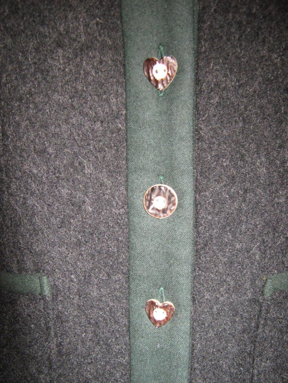 NEU * Ausgefallen * Oktober * Volksfest * Brauchtum * DESIGNER * 100% Schurwolle * Trachten * Jacke * Janker 