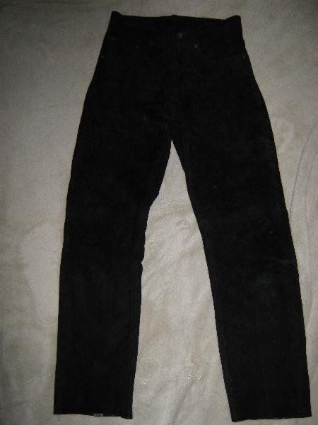 DESIGNER * Echt Leder * Five- Poket * High Waist * Hose 