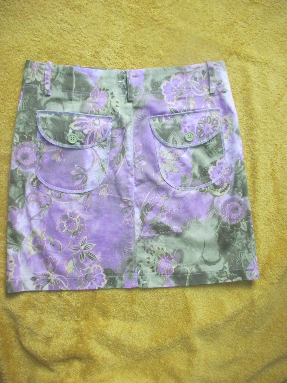 NEU * Aquarell * Blumen * Blüten * Flower- Power * Mini- Rock 
