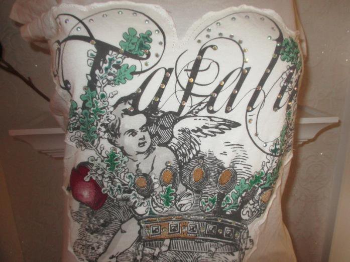 NEU * Edel * Romantik * Engel Print * Glitzer * Swarovski * Strass * Kristalle * Bodycon * Long * T- Shirt 