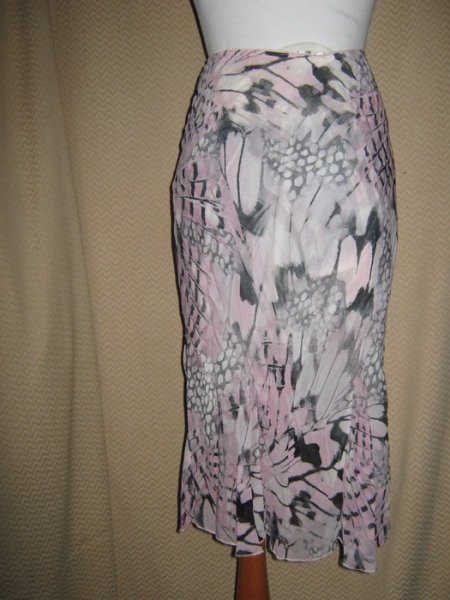 NEU * Edel * Seiden- Chiffon * Gipsy- Style * Zipfel * Gummizug * Rock 
