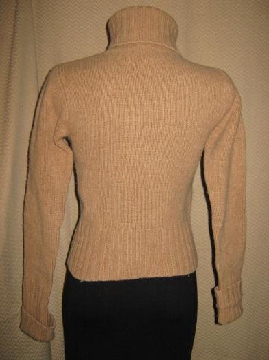 Klassisch * Original VINTAGE * Lambswolle * Ripp * Strick * Rollkragen * Pullover 