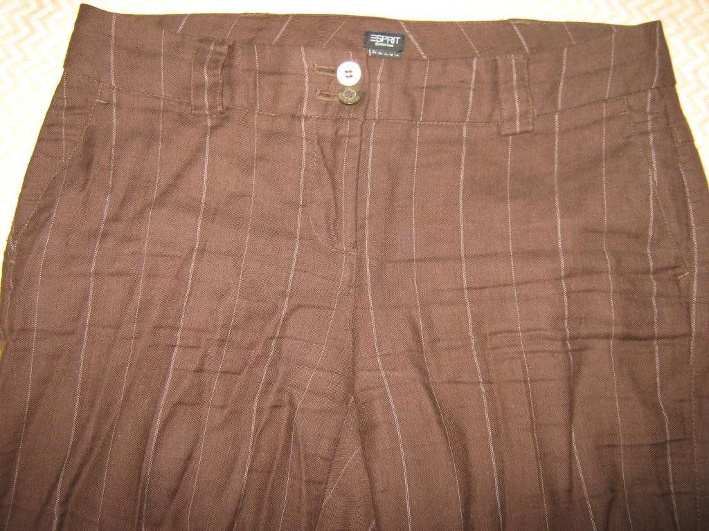 NEU * Edel * Leinen * Nadelstreifen * Bermuda- Short * Hose 