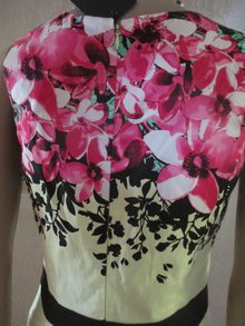  NEU * Cocktail * Ausgeh * Anlass * Blumen * Blüten * Flower- Power * Romantik * Sommer * Etui * Kleid 