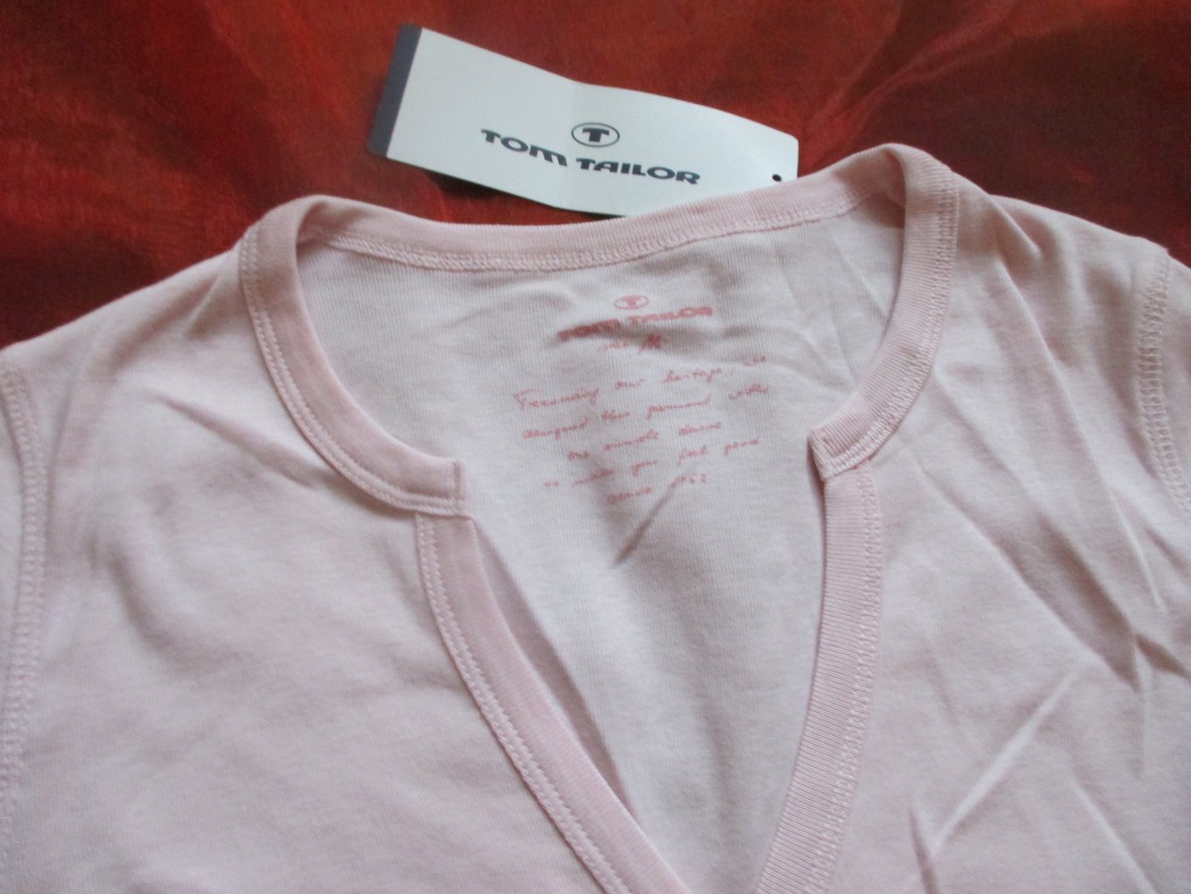 NEU mit ETIKETT * Modern * ausgefallen * Baumwolle * Langarm * Longsleeve * T- Shirt mit Knopfleiste 