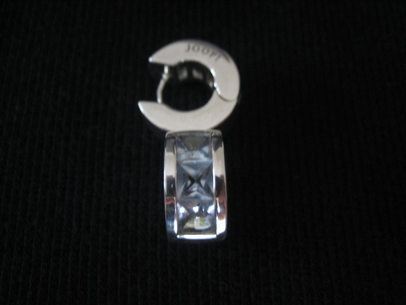 Traumhaft schöne JOOP! Silber-Creolen - völlig NEU! - stylische, edle Accessoires!!