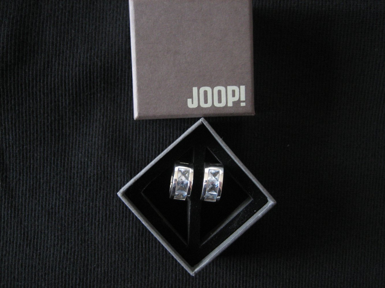 Traumhaft schöne JOOP! Silber-Creolen - völlig NEU! - stylische, edle Accessoires!!