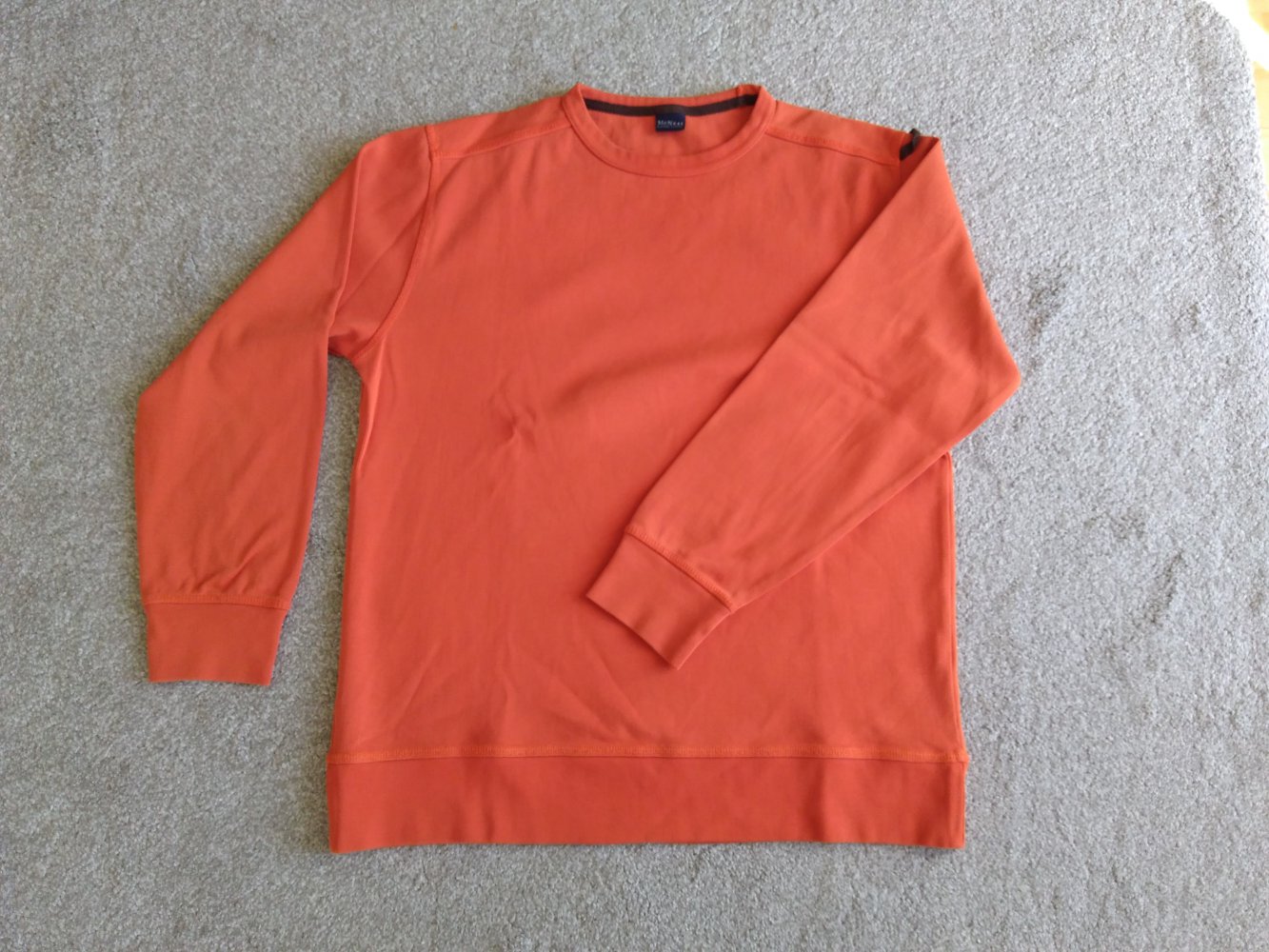 Lässiges Sweatshirt Gr. 42, mega bequem - angenehme griffige Baumwolle!