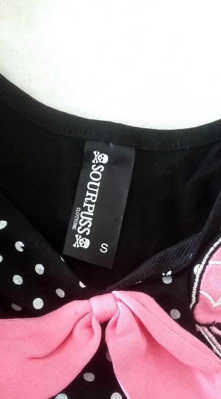 Sourpuss Top *Polkadots* *Cupcake* *Skull* *Muffin* *Zombie* *Gothic*