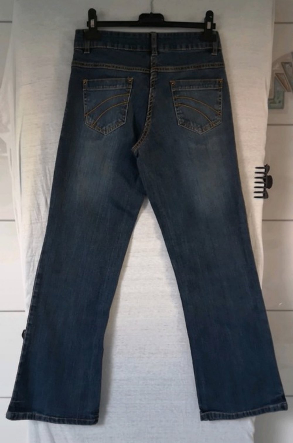 Dunkelblaue Jeans in Gr. 158