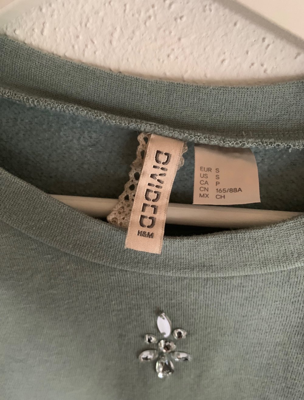 Sweater mit Details - Gr. S