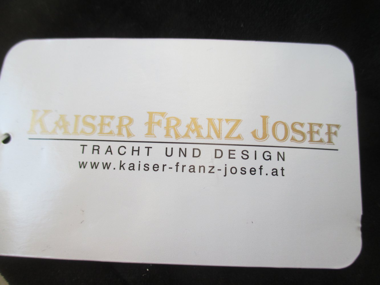 Trachten-/ Samt- Rock,  Marke: Kaiser Franz-Josef - Tracht und Design,  schwarz,  Gr. 34