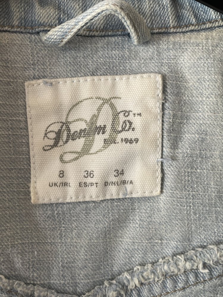 Jeansweste, Weste