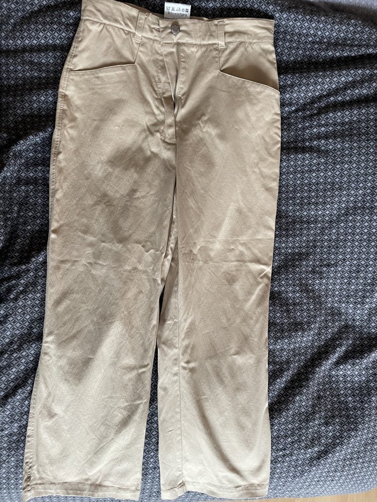 Hose, strech beige